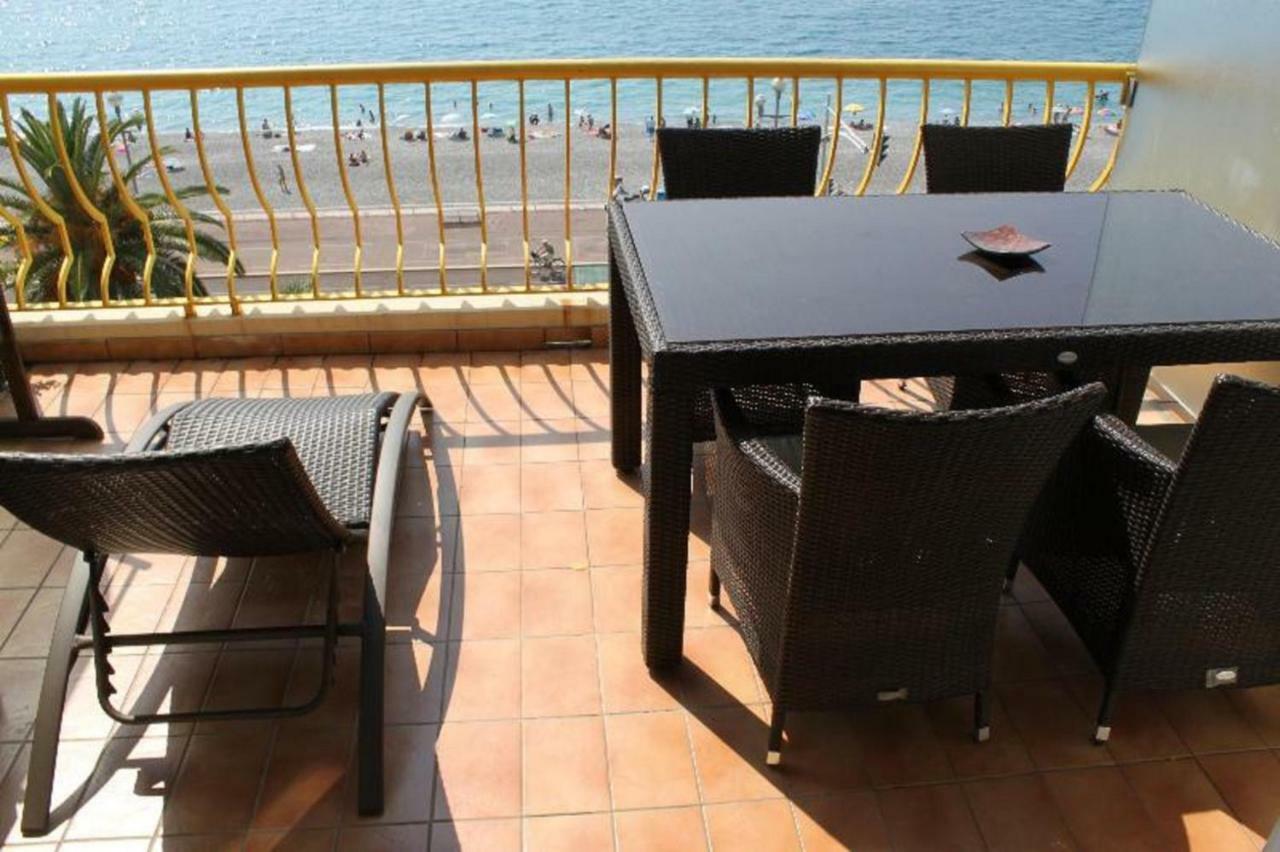 Beachfront Apartment Promenade Des Anglais Nice Eksteriør billede