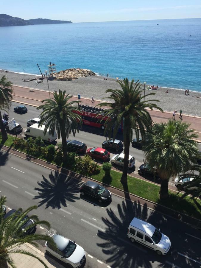 Beachfront Apartment Promenade Des Anglais Nice Eksteriør billede