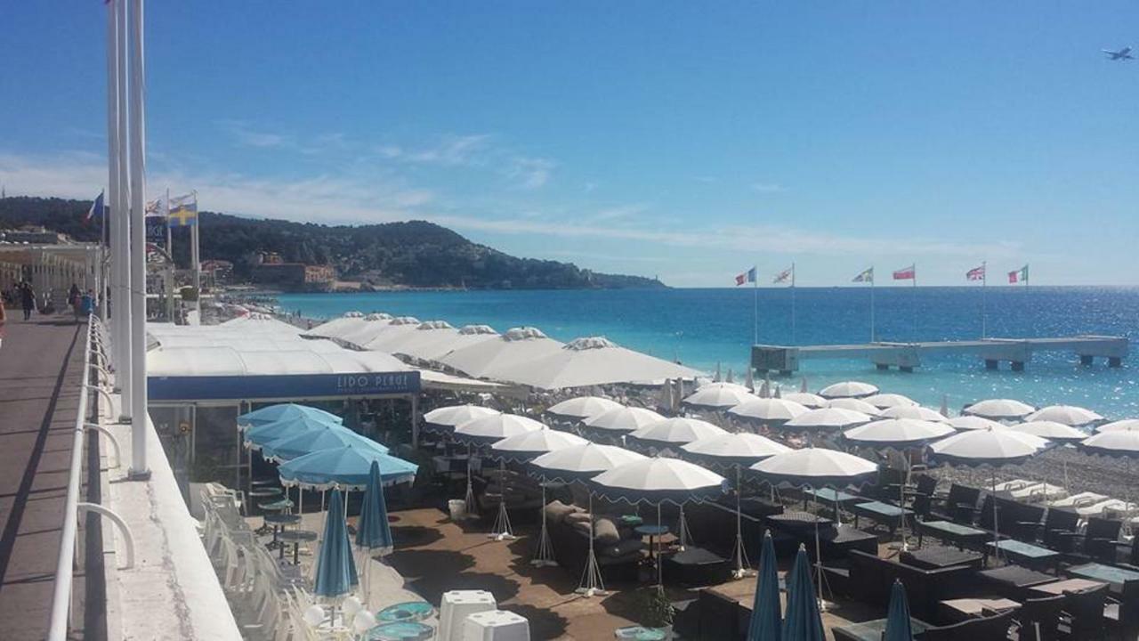 Beachfront Apartment Promenade Des Anglais Nice Eksteriør billede