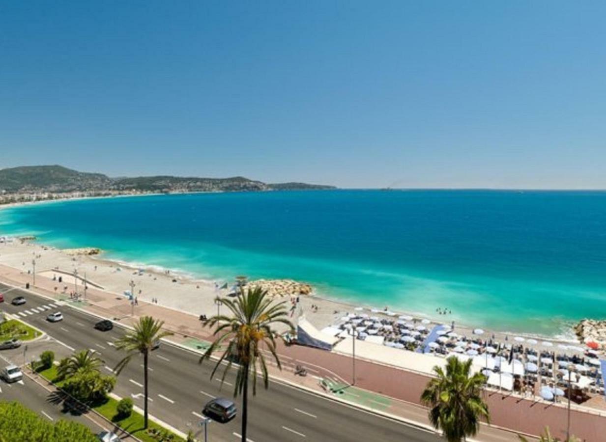 Beachfront Apartment Promenade Des Anglais Nice Eksteriør billede