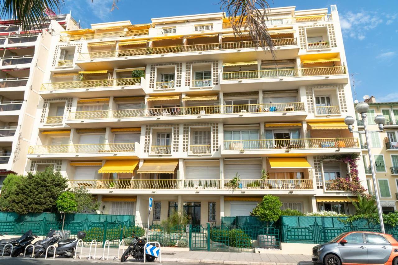 Beachfront Apartment Promenade Des Anglais Nice Eksteriør billede