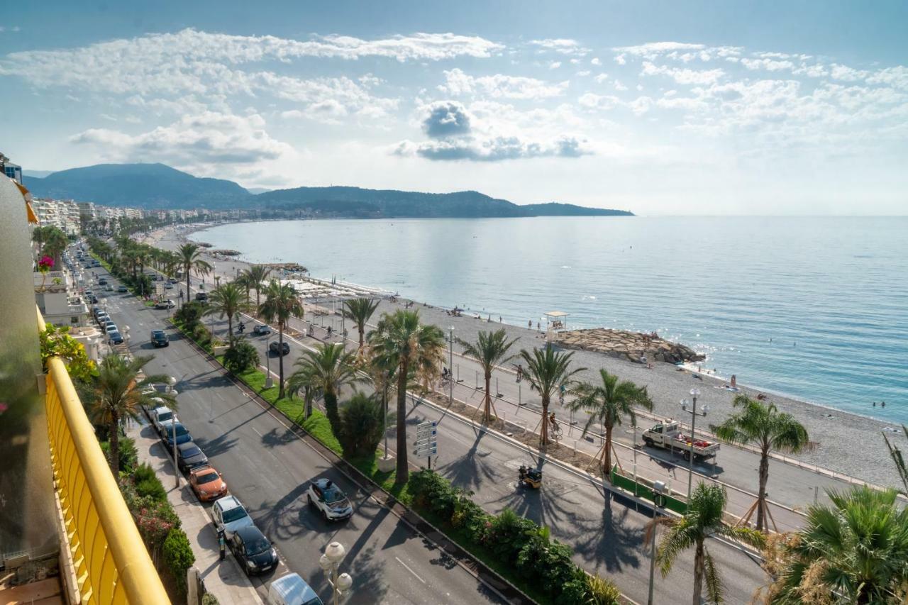 Beachfront Apartment Promenade Des Anglais Nice Eksteriør billede